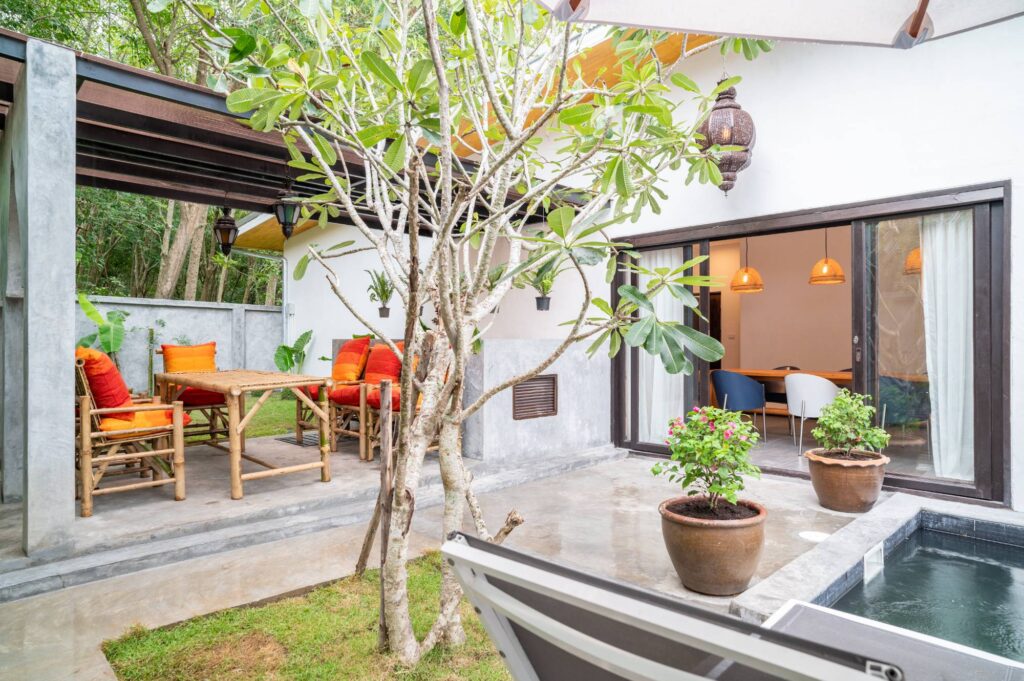 Latest villa renovation project: Tropical villa in Ban Kao, Koh Samui, by Kankaew Verjus Design.